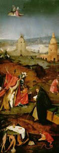 La Tentation de Saint Antoine (panneau droit) - Hieronymus Bosch